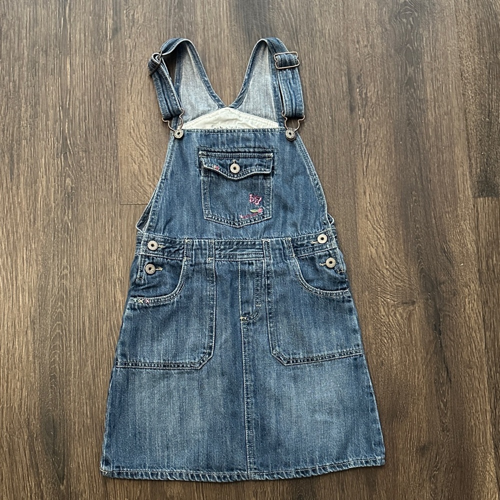 OshKosh B'gosh Blue Denim Kids Overall dress